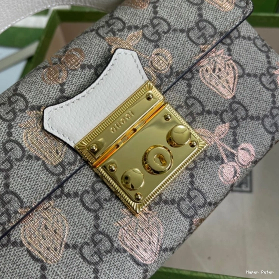 Hyper Peter GUCCI bag mini padlock berry 0806